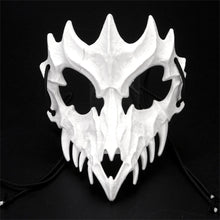 Load image into Gallery viewer, Half-face Mask Dragon Tiger Man Wolf Mask Cosplay Horror Halloween Costume Props Cosplay Party Props

