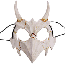 Load image into Gallery viewer, Half-face Mask Dragon Tiger Man Wolf Mask Cosplay Horror Halloween Costume Props Cosplay Party Props
