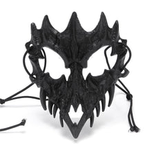 Load image into Gallery viewer, Half-face Mask Dragon Tiger Man Wolf Mask Cosplay Horror Halloween Costume Props Cosplay Party Props
