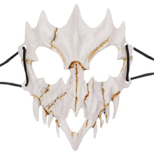Load image into Gallery viewer, Half-face Mask Dragon Tiger Man Wolf Mask Cosplay Horror Halloween Costume Props Cosplay Party Props
