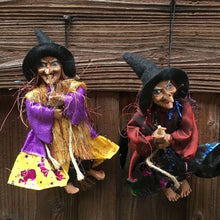 Load image into Gallery viewer, Halloween Bar KTV Party Decorations Witch Ornaments Ornaments Scene Layout Props Toy Pendant Garden Terrace Decoration
