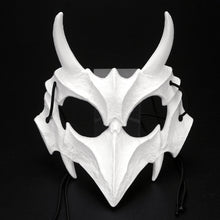 Load image into Gallery viewer, Halloween Carnival Party Mask Anime Dragon God Skeleton Half Face Masks Bone Skull Animals Mask Cosplay Dance Prom Costume Props
