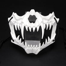 Load image into Gallery viewer, Halloween Carnival Party Mask Anime Dragon God Skeleton Half Face Masks Bone Skull Animals Mask Cosplay Dance Prom Costume Props
