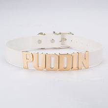 Load image into Gallery viewer, Halloween Cosplay Costumes Harleen Quinzel Puddin Choker Necklace Prop
