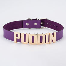 Load image into Gallery viewer, Halloween Cosplay Costumes Harleen Quinzel Puddin Choker Necklace Prop
