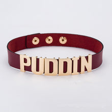 Load image into Gallery viewer, Halloween Cosplay Costumes Harleen Quinzel Puddin Choker Necklace Prop
