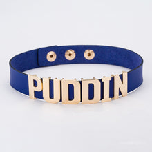 Load image into Gallery viewer, Halloween Cosplay Costumes Harleen Quinzel Puddin Choker Necklace Prop
