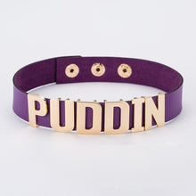 Load image into Gallery viewer, Halloween Cosplay Costumes Harleen Quinzel Puddin Choker Necklace Prop
