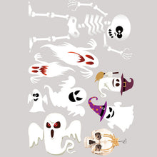 Load image into Gallery viewer, Halloween Decoration Horrible Bloody Handprint stickers Halloween Window Wall Clings Floor Decals Stickers Halloween party props
