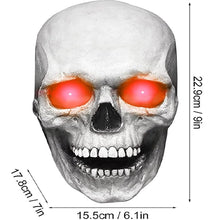 Load image into Gallery viewer, Halloween Full Head Skull Mask 3d Skeleton Skull Horror Latex Mask Scary Party Mask Halloween Cosplay Costume Props for Adults

