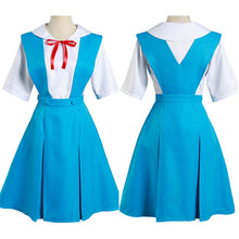 Load image into Gallery viewer, Halloween Japanese Anime Evangelion Women Cosplay Asuka Langley Soryu Tokyo Ayanami Rei Costume School Uniform
