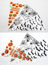 Load image into Gallery viewer, 100pcs Halloween Cone Bags Triangle Candy Bags Halloween Party Festival Gift Favors Bags

