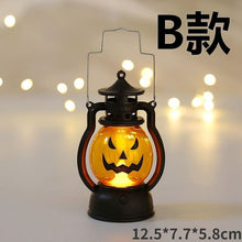 Load image into Gallery viewer, Halloween Lights Pumpkin Horror Ghost Wind Lantern DIY Hanging Ornaments Halloween Decorations for Home New Year Kids Gifts
