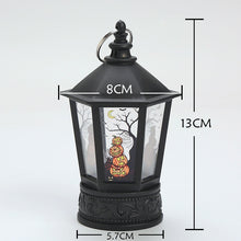 Load image into Gallery viewer, Halloween Lights Pumpkin Horror Ghost Wind Lantern DIY Hanging Ornaments Halloween Decorations for Home New Year Kids Gifts
