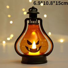 Load image into Gallery viewer, Halloween Lights Pumpkin Horror Ghost Wind Lantern DIY Hanging Ornaments Halloween Decorations for Home New Year Kids Gifts
