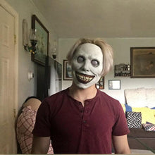 Load image into Gallery viewer, Halloween Mask Creepy Halloween Mask Smiling Demons Mask The Evil Cosplay Props Cosplay Horror Accessories Mask Party Decor
