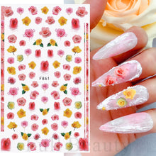 Load image into Gallery viewer, Halloween Nail Art Sticker Skull Bone Clown Pumpkin Sliders Snake Anime Cartoon Spider Decals Manicure Decor SASTZCS050-057
