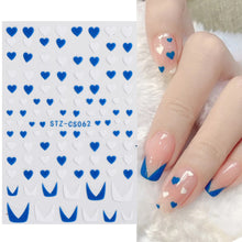 Load image into Gallery viewer, Halloween Nail Art Sticker Skull Bone Clown Pumpkin Sliders Snake Anime Cartoon Spider Decals Manicure Decor SASTZCS050-057
