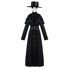 Load image into Gallery viewer, Halloween  Party Raven Cosplay Costume Gothic Style Demon Black Long Suit Carnival 2023 Valorant Clothes  Steampunk Cyberpunk
