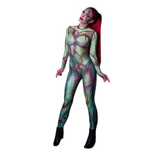 Load image into Gallery viewer, Halloween Skeleton Printed Bodysuit Cosplay Costumes Suit Women Jumpsuit Disfraz Halloween Mujer Scary Costumes Disfraz
