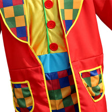 Load image into Gallery viewer, Halloween men costumes Funny Circus  Naughty Harlequin Uniform men costume Fancy Dress Cosplay for adult Men Women Clown Costume
