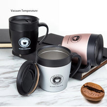 Load image into Gallery viewer, Handle Coffee Mug Stainless Steel Thermos Cups Vacuum Flask thermo Water Bottle Adult Bussiness Men Tea Portable Thermocup 330ML

