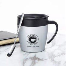 Load image into Gallery viewer, Handle Coffee Mug Stainless Steel Thermos Cups Vacuum Flask thermo Water Bottle Adult Bussiness Men Tea Portable Thermocup 330ML
