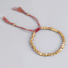 Load image into Gallery viewer, Handmade Tibetan Buddhist Bracelets On Hand Braided Copper Beads Lucky Rope Bracelet &amp; Bangles For Women Men Dropshiping
