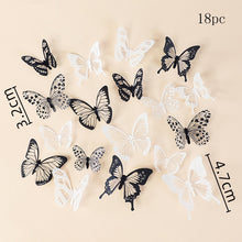 Load image into Gallery viewer, Happy Birthday Butterfly Theme Cake ToppersHandmade Painted Wedding Birthday Party Cake Decoration Party Baking Supplies Gift
