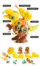 Load image into Gallery viewer, Children's Dinosaur Construction Boy Toy Set Educational Designer  Model Disassembly Assembly Puzzle Toys for Kid
