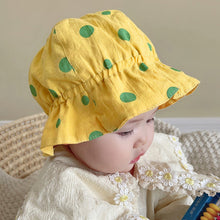 Load image into Gallery viewer, Summer Baby Sun Hat Children Panama Cap Newborn Girl Boy Outdoor Beach Bucket Hats Wide Brim Toddler UV Protection Cap
