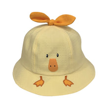 Load image into Gallery viewer, Toddler Baby Kids Boys Girls Duck Printing Pattern Bucket Hats Outdoor Windproof Sun Hat Children Summer Sun Cap Accessories 309
