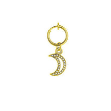 Load image into Gallery viewer, Heart shaped fake belly button ring belly button butterfly clip
