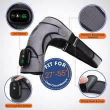 Load image into Gallery viewer, Heating Massage Device Infrared Therapy Vibration Electric Shoulder Massager Wrap Belt For Neck Back Body Arthritis Relief Pain
