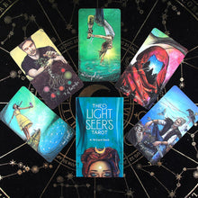 Load image into Gallery viewer, Heaven Earth Tarot Kit Cards 78 New Tarot Cards For Beginners With Guidebook Card Game Board Game Exquisite And Guidebook
