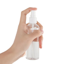 Load image into Gallery viewer, Refillable Bottles Travel Transparent Plastic Perfume Atomizer Empty Small Spray Bottle 30/50/100ml Toxic Free Safe Dropship
