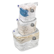 Load image into Gallery viewer, High Capacity Vacuum Bag Package Compressed Organizer for Quilts Clothes Transparent Space Saving Seal Bags Foldable Storage Bag
