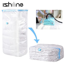 Load image into Gallery viewer, High Capacity Vacuum Bag Package Compressed Organizer for Quilts Clothes Transparent Space Saving Seal Bags Foldable Storage Bag
