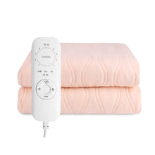 Load image into Gallery viewer, Warm Heater Velvet Electric Heating Blanket 4 Gear Temperature Timing Controller Room  Electric Blanket Pad Mat
