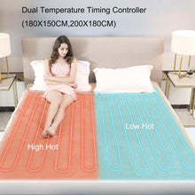 Load image into Gallery viewer, Warm Heater Velvet Electric Heating Blanket 4 Gear Temperature Timing Controller Room  Electric Blanket Pad Mat
