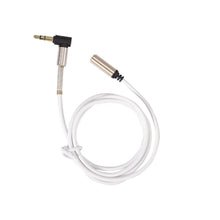 Load image into Gallery viewer, High Quality 3.5mm Jack AUX  Male to Female Extension Cable 90 Degree Right Angle Auxiliary Speaker Cable for PC Headphone
