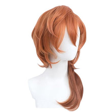 Load image into Gallery viewer, High Quality Anime Bungo Stray Dogs Chuya Nakahara Chuuya Cosplay Wig Heat Resistant Synthetic Hair Wigs + Wig  Headwear
