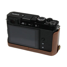 Load image into Gallery viewer, High Quality Camera Bag PU Leather Half Body Set Cover For Fujifilm FUJI X-E4 XE4 Bottom Case With Battery Opening
