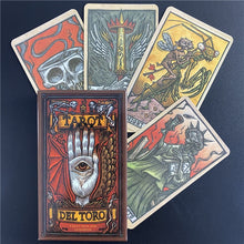 Load image into Gallery viewer, Del Toro Tarot Deck Cards Family Holiday Party Playing Cards Deck Tarot Card Board Games
