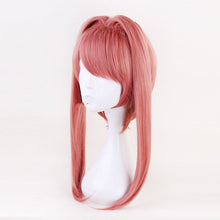 Load image into Gallery viewer, Literature Club Monika Wigs DDLC 95cm Long Heat Resistant Synthetic Hair Perucas Cosplay Wig +Wig Cap
