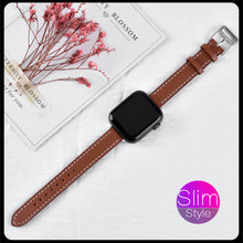 Load image into Gallery viewer, Leather loop Band for iWatch 40mm 44mm Sports Strap band for Apple watch 42mm 38mm Series 3 4 5 6 SE 7 41MM 45MM
