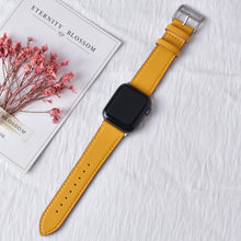 Load image into Gallery viewer, Leather loop Band for iWatch 40mm 44mm Sports Strap band for Apple watch 42mm 38mm Series 3 4 5 6 SE 7 41MM 45MM
