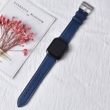 Load image into Gallery viewer, Leather loop Band for iWatch 40mm 44mm Sports Strap band for Apple watch 42mm 38mm Series 3 4 5 6 SE 7 41MM 45MM

