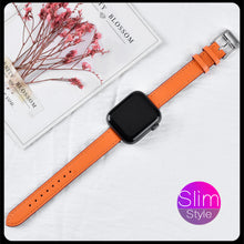 Load image into Gallery viewer, Leather loop Band for iWatch 40mm 44mm Sports Strap band for Apple watch 42mm 38mm Series 3 4 5 6 SE 7 41MM 45MM
