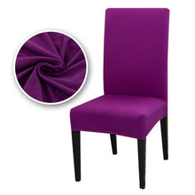 Load image into Gallery viewer, Slipcover Removable Anti-dirty Seat Chair Cover Spandex Kitchen Cover for Banquet Wedding Dinner Restaurant housse de chaise 1PC
